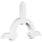 Ekena Millwork Ericson Architectural Grade PVC Gable Bracket, 72"W x 45"H x 6"D x 6"F, 15/12 Pitch GBP072X45X0606ERI00 - alternate 1